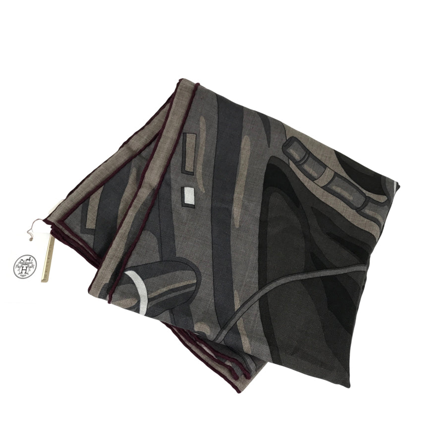 HERMES Karen H 100 104001T Women's Scarf