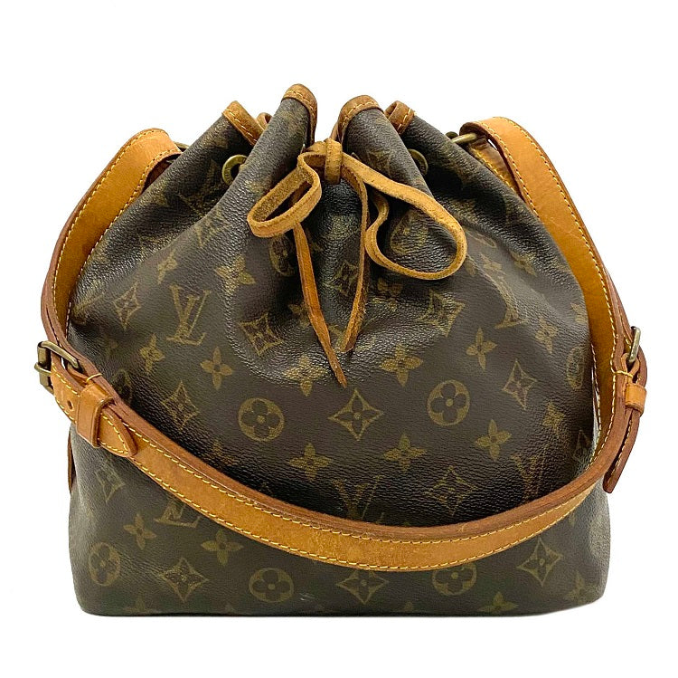 Louis Vuitton Purse Shoulder Bag Petit Noe Brown