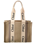 CHL - CC o? Woody Medium Canvas & Leather Tote