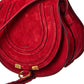 CHL - CC o? Marcie Small Suede Saddle Bag