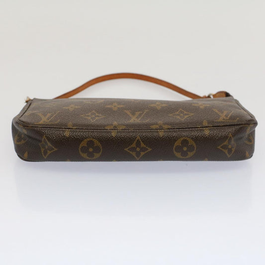 Louis Vuitton Pochette Accessoire  Canvas Clutch Bag