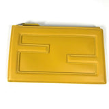 Fendi  Leather Clutch Bag Pouch (Pre-Owned)