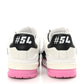 Louis Vuitton Calfskin LV Trainer Maxi Sneakers Black Pink