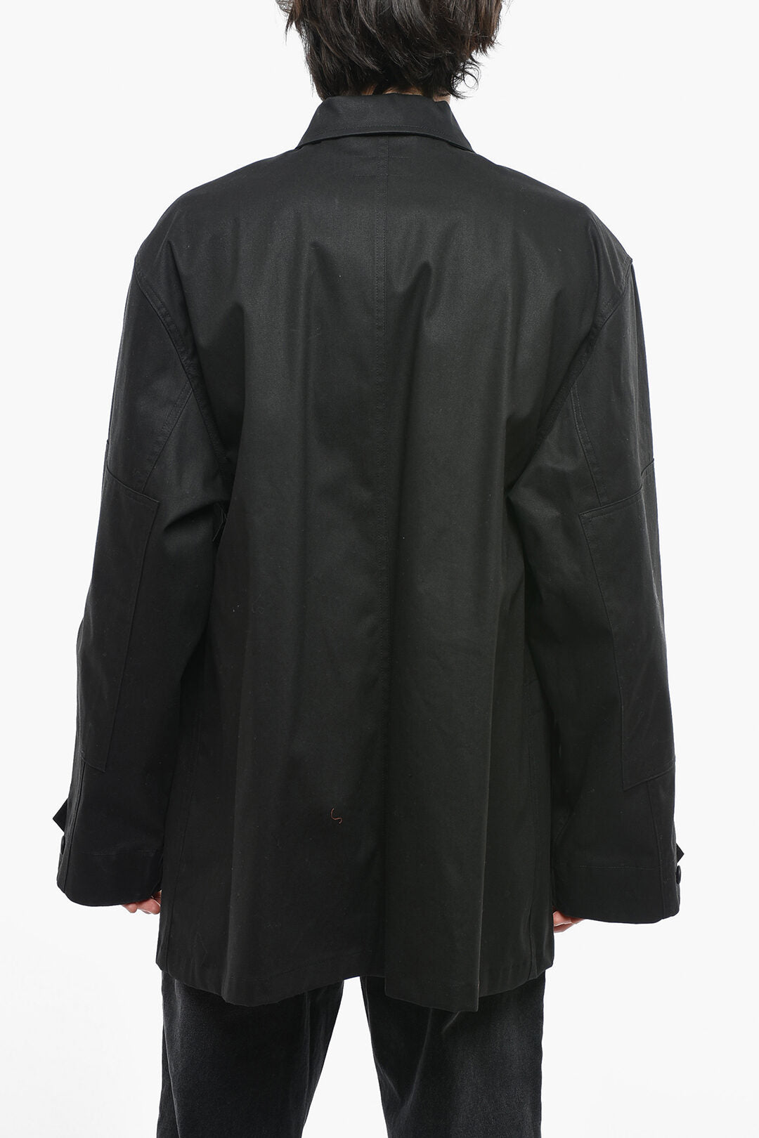 Blnciaga Cotton Cargo Jacket with Concealed Placket S Standard size