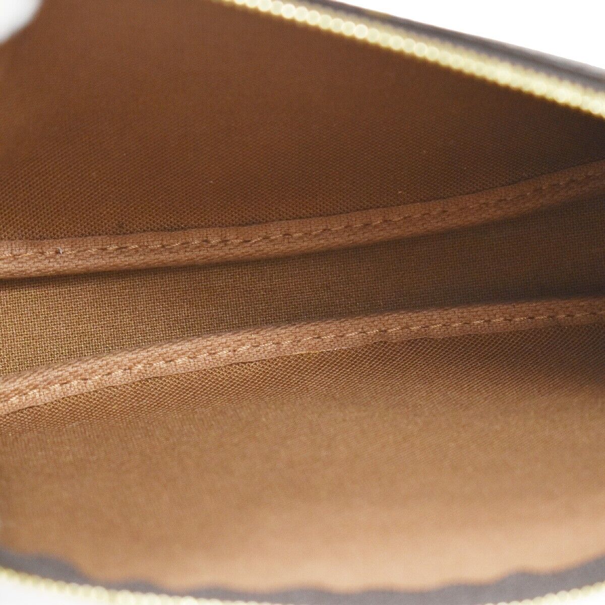 Louis Vuitton Pochette Accessoires  Canvas Clutch Bag