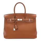 Amelia Togo Birkin 35 Gold