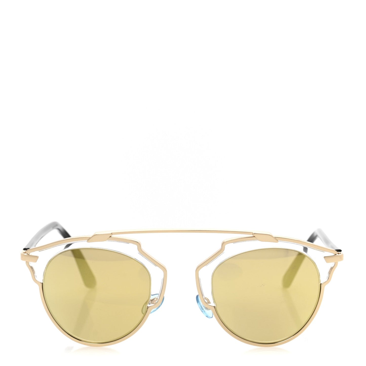 Christian Dior So Real Sunglasses Gold