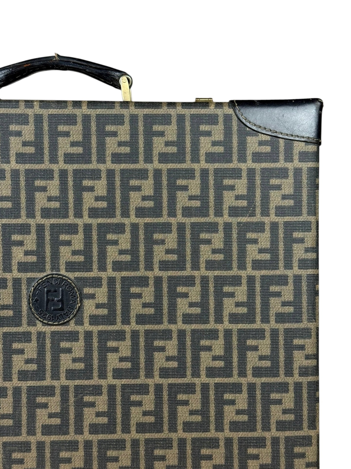 Fendi Zucca   FF Briefcase