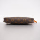 Louis Vuitton Pochette Accessoires  Canvas Clutch Bag