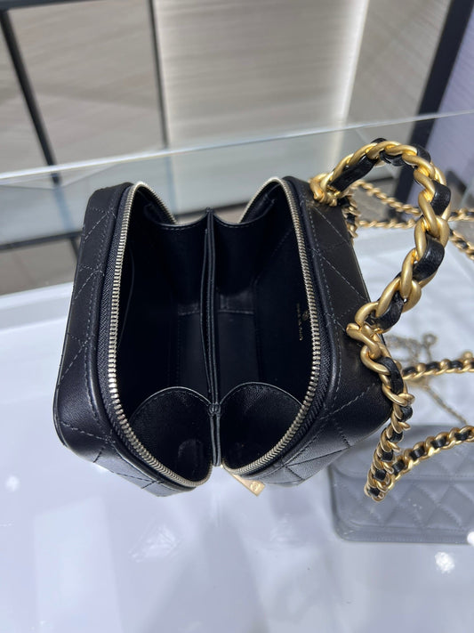 CHL - Vanity With Chain Black Bag For Women 9cm/3.5in AP2920 B08811 94305