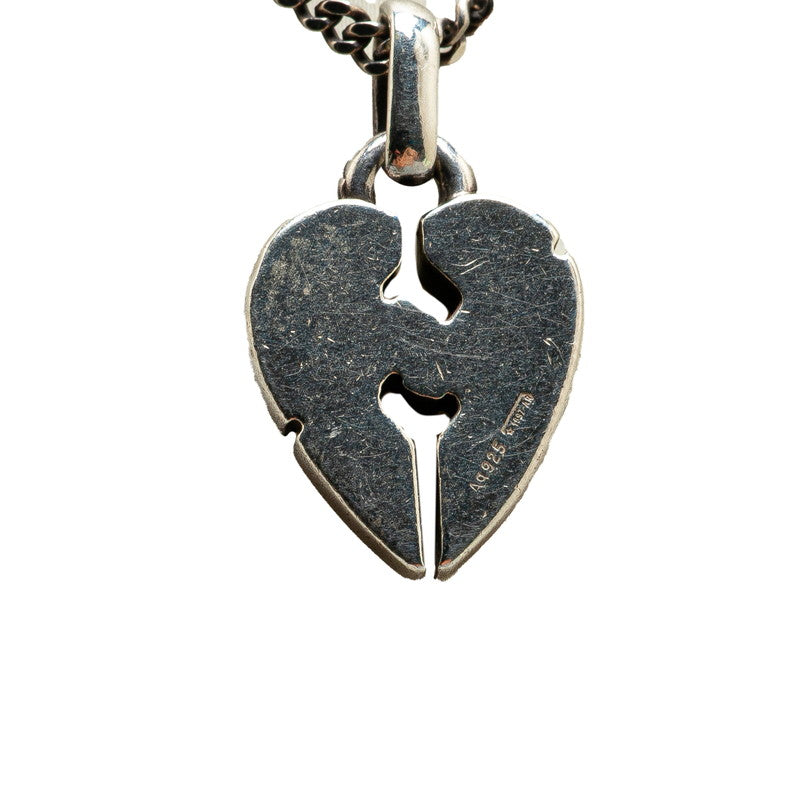 Gucci Knot Heart SV925 Necklace
