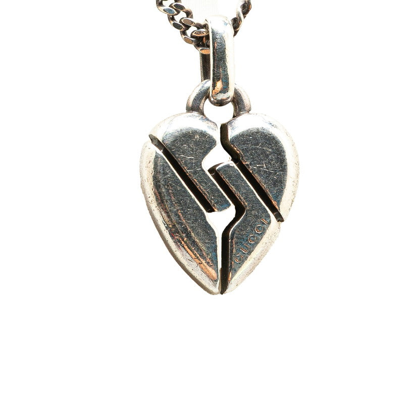Gucci Knot Heart SV925 Necklace