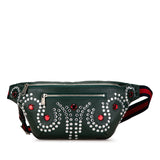 Gucci Bijou Stone Leather Waist Bag