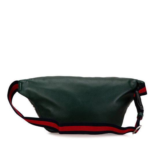 Gucci Bijou Stone Leather Waist Bag