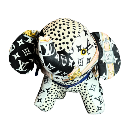 LV Monogram   Silk Scarf Lucky Elephant