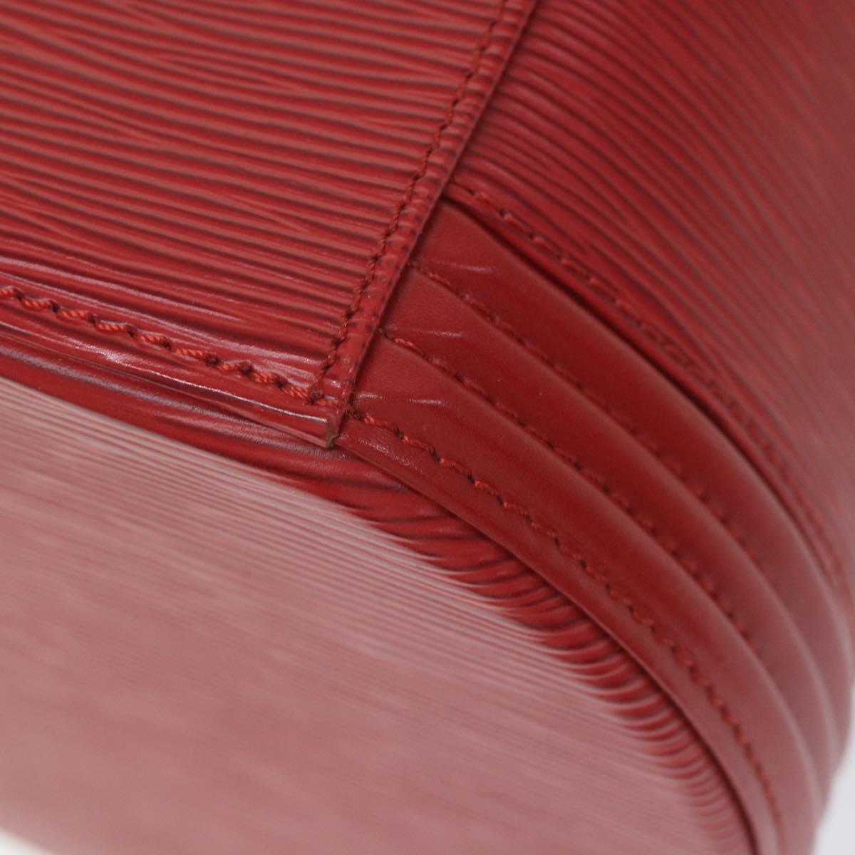 LOUIS VUITTON Epi Cannes Hand Bag Red M48037 LV Auth ep2403