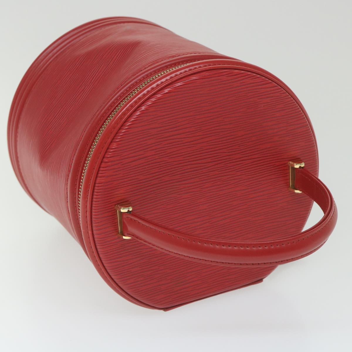 LOUIS VUITTON Epi Cannes Hand Bag Red M48037 LV Auth ep2403