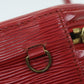 LOUIS VUITTON Epi Cannes Hand Bag Red M48037 LV Auth ep2894