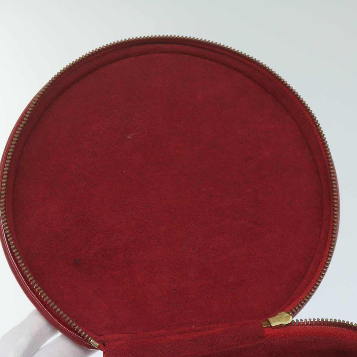 LOUIS VUITTON Epi Cannes Hand Bag Red M48037 LV Auth ep2894