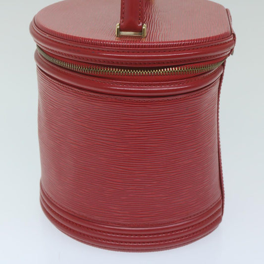 LOUIS VUITTON Epi Cannes Hand Bag Red M48037 LV Auth ep2894