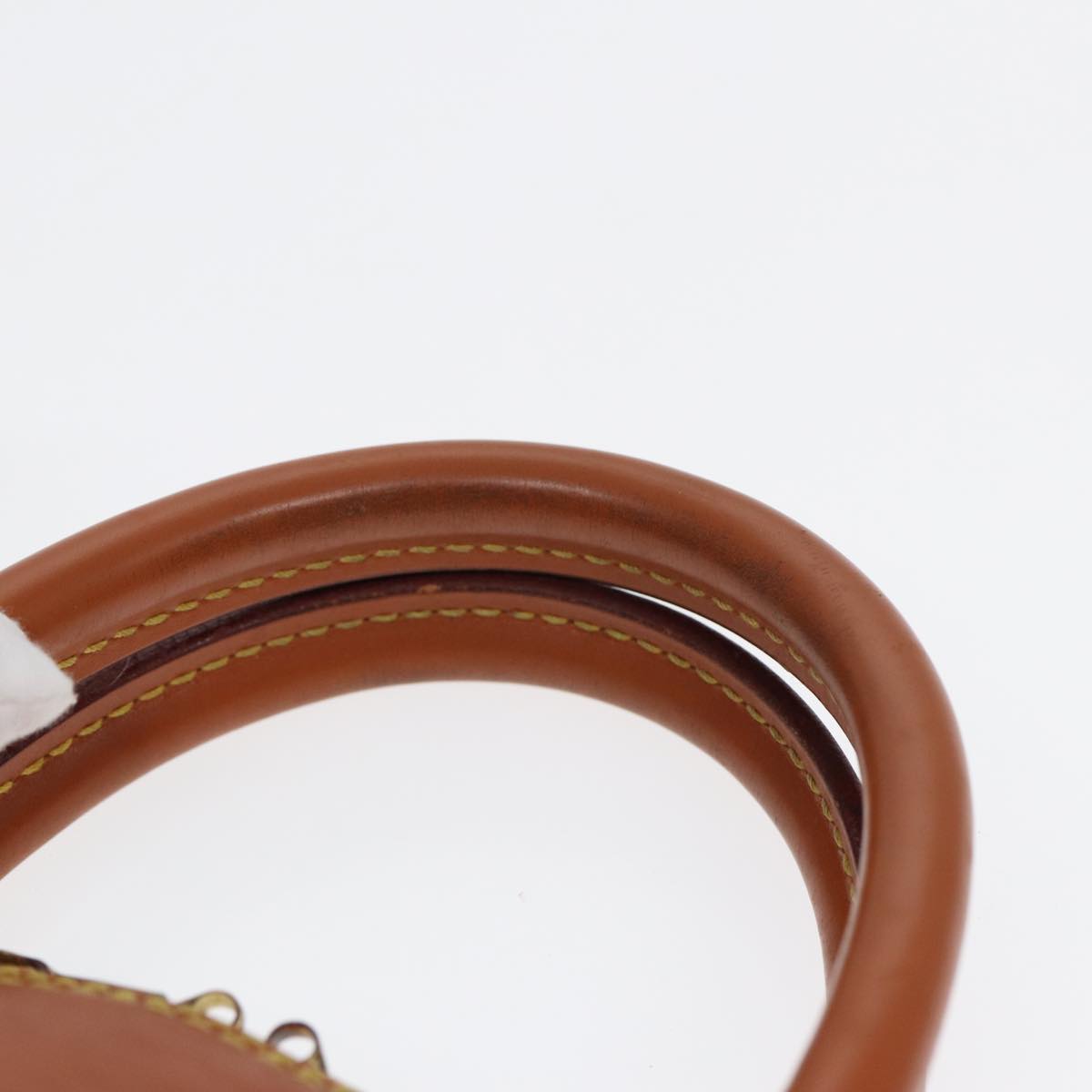 LOUIS VUITTON Epi Alma Hand Bag Brown Zipangu Gold M52148 LV Auth ep5434