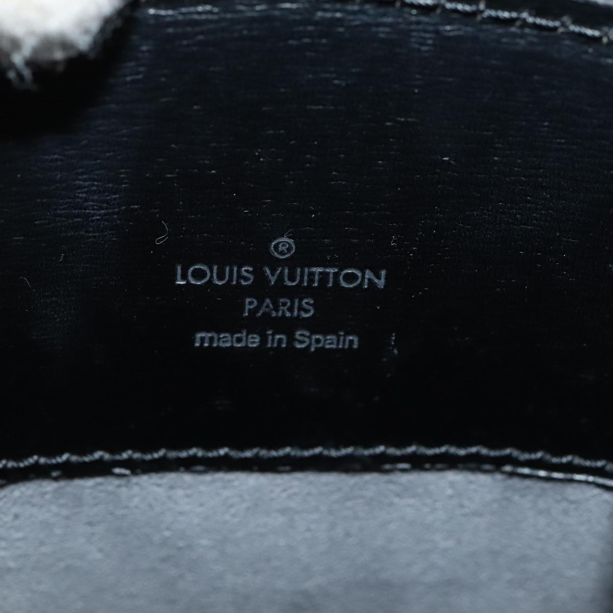 LOUIS VUITTON Epi Cluny Shoulder Bag Black M52252 LV Auth ep5548