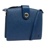 LOUIS VUITTON Epi Capuchin Shoulder Bag Blue M52345 LV Auth ep5571