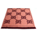 Gucci GG Wool Lame Jacquard Scarf