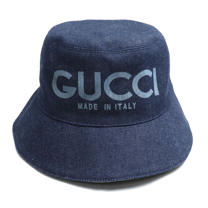Gucci Laser Denim Bucket Hat