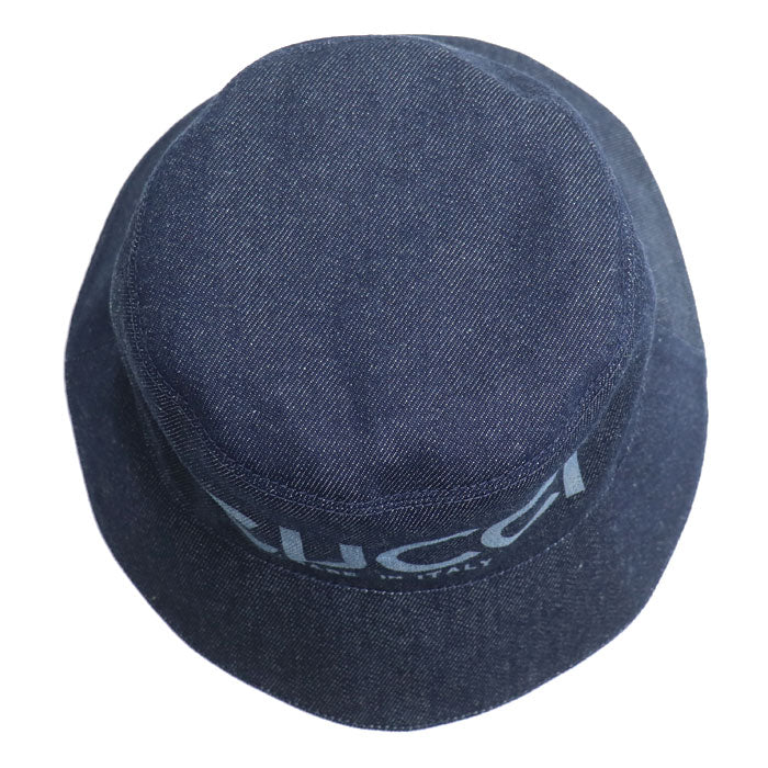Gucci Laser Denim Bucket Hat