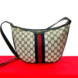 Gucci GG Logo Leather Shoulder Bag