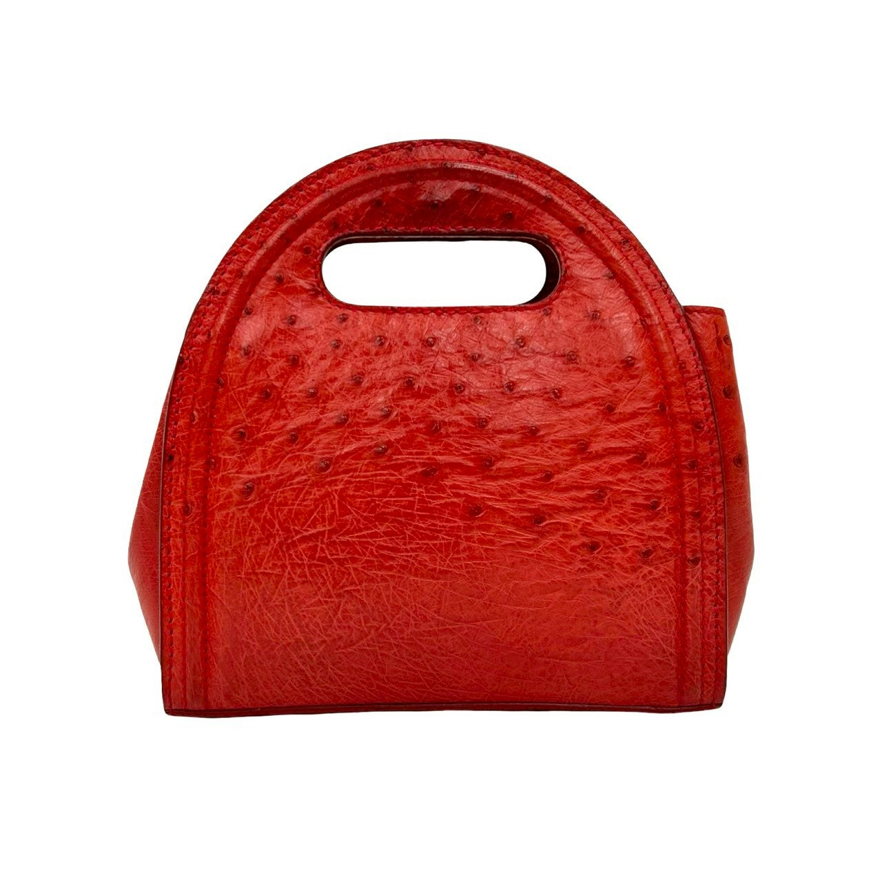 Gucci Old Gucci Ostrich 2way Bag