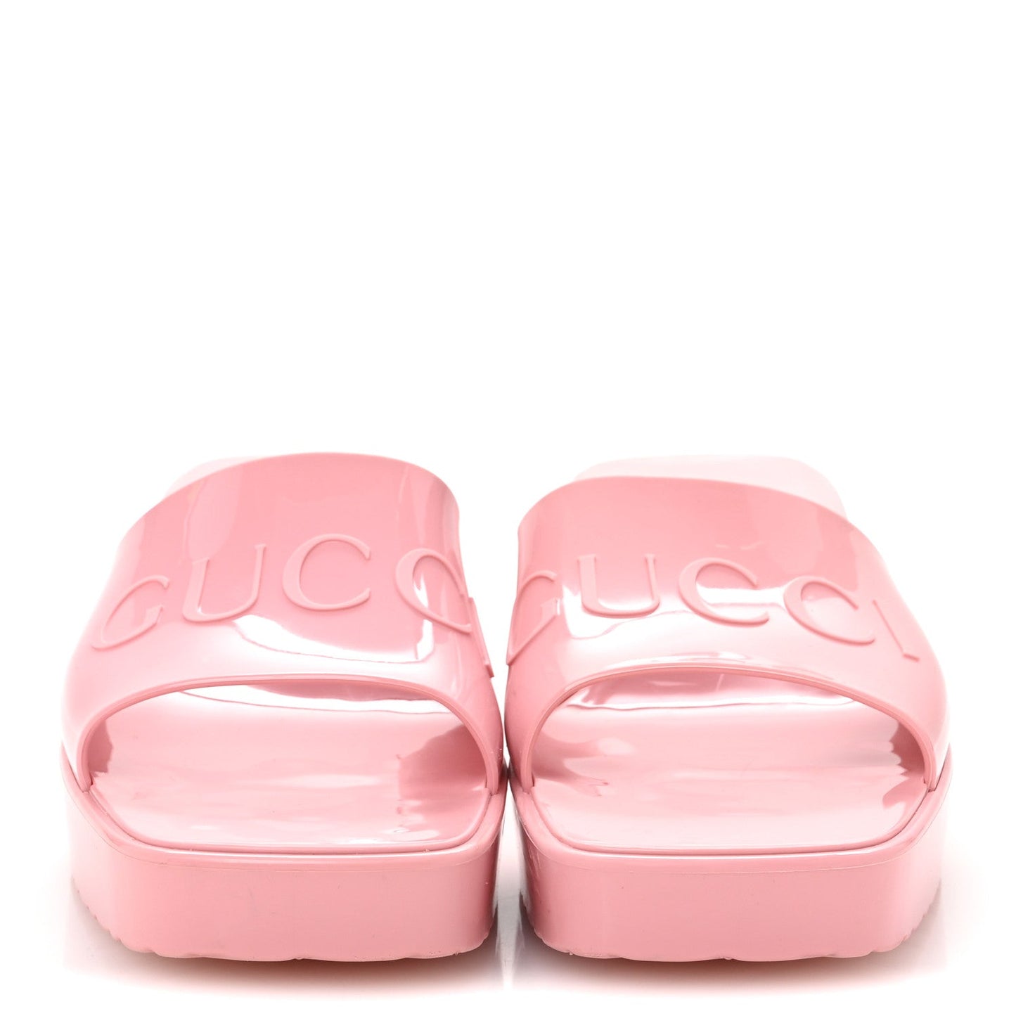 Amelia Rubber Logo Womens Platform 20/60mm Slide Sandals 39 Wild Rose