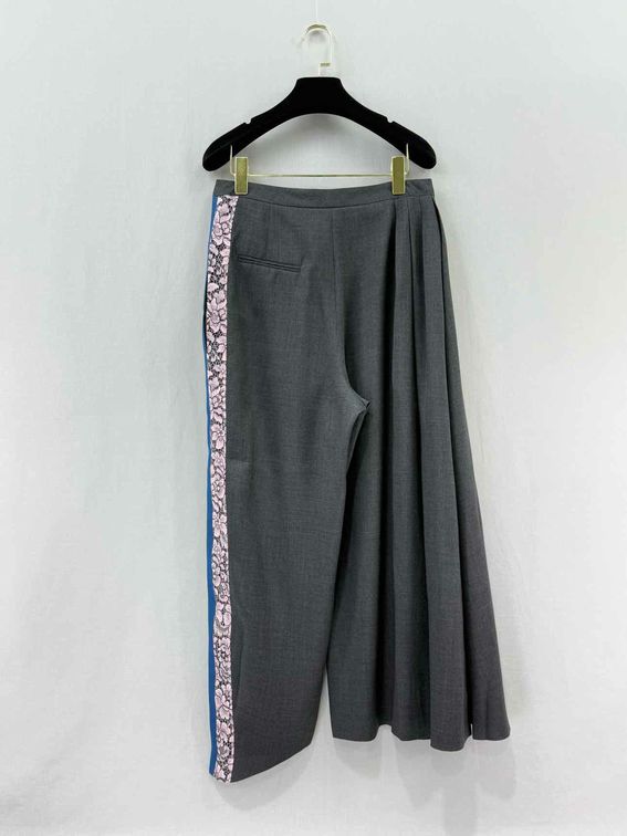 DIOR Grey Multicolor Size Medium Pants