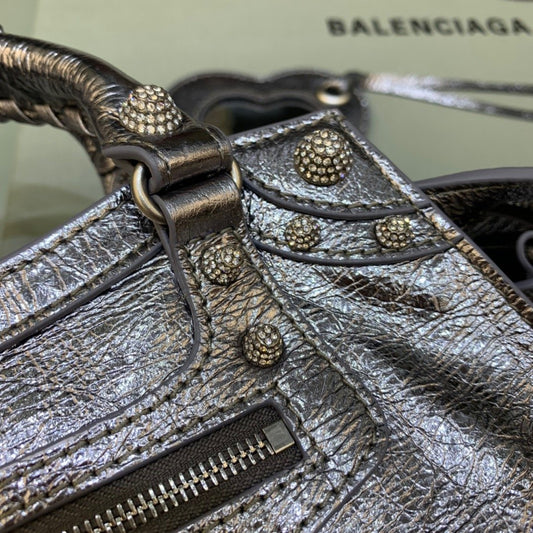 BLN-Ciaga Neo Cagole XS Handbag In Grey, For Women,  Bags 10.2in/26cm