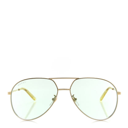 Amelia Metal Aviator Sunglasses GG0356S Gold
