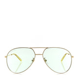 Amelia Metal Aviator Sunglasses GG0356S Gold