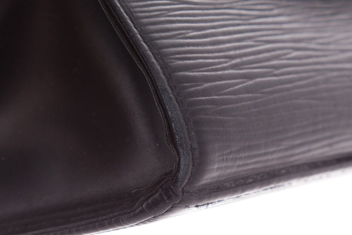 Louis Vuitton   Black Epi Leather Riviera Handbag