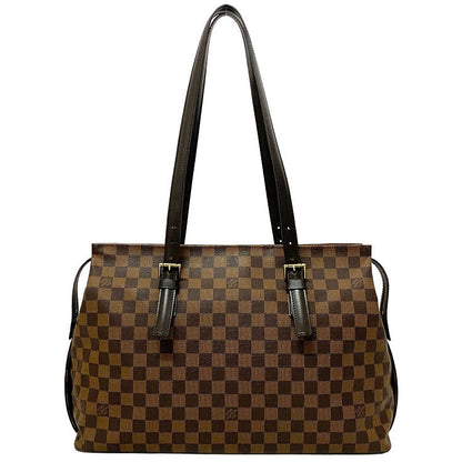 Louis Vuitton Tote Bag Chelsea Brown Damier Ebene