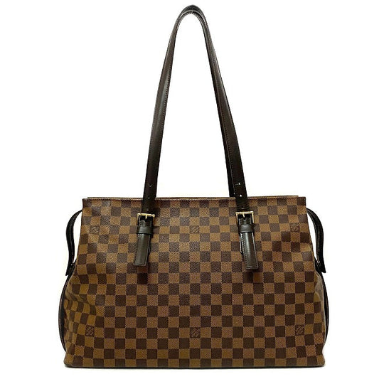Louis Vuitton Tote Bag Chelsea Brown Damier Ebene