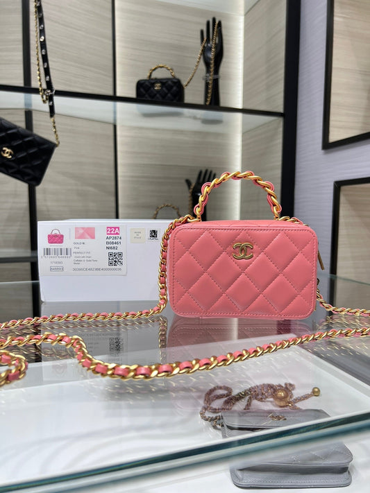 CHL - Vanity With Chain PiNike Bag For Women 9cm/3.5in AP3011 B09158 NK343