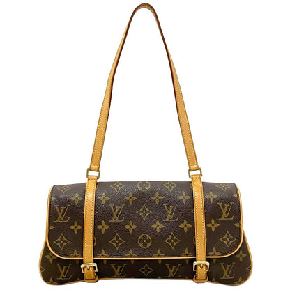 Louis Vuitton Handbag Marrell Brown Monogram Canvas