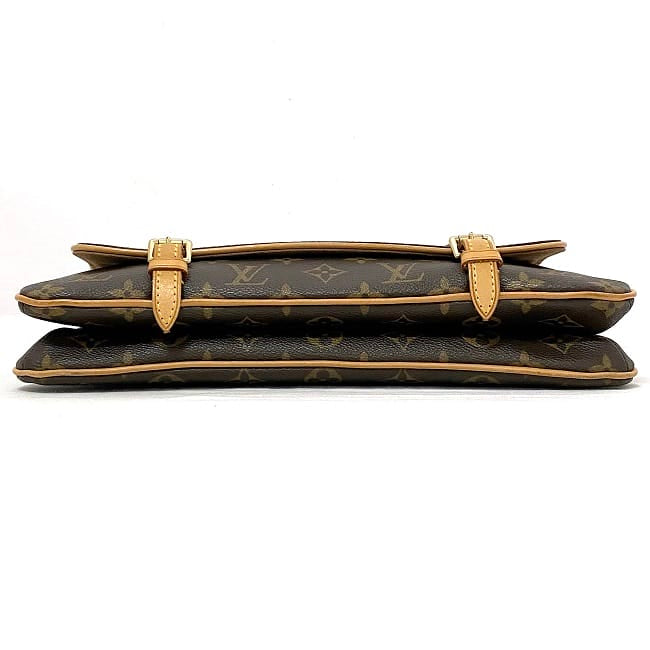 Louis Vuitton Handbag Marrell Brown Monogram Canvas