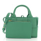 Bottega Veneta Nappa Maxi Intreccio Mini Arco Tote Green
