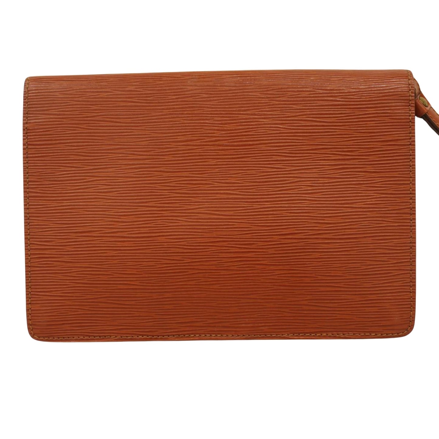 Louis Vuitton Sellier Drangonne  Leather Clutch Bag
