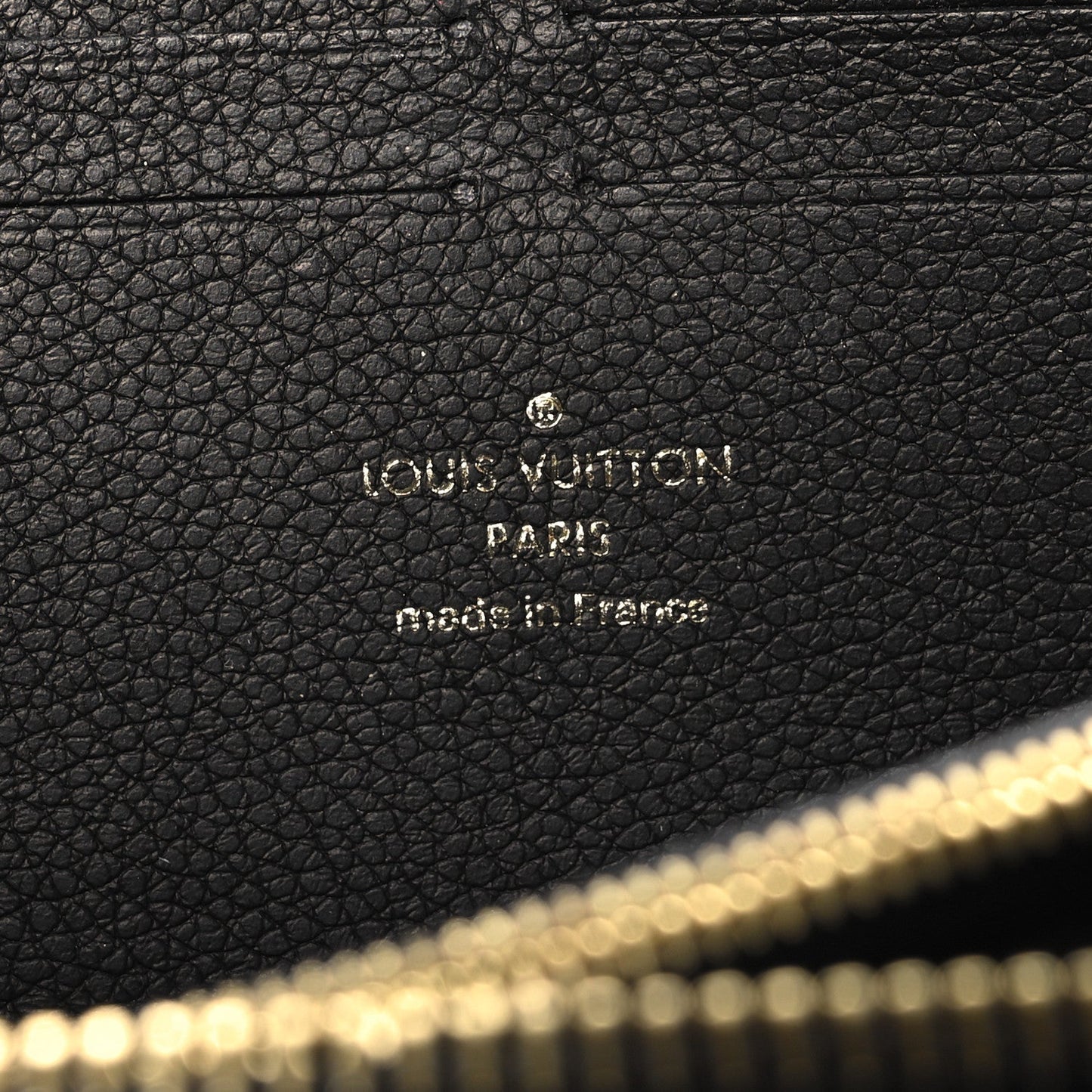 Louis Vuitton Empreinte Clemence Wallet Black