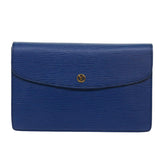Louis Vuitton Montaigne  Leather Clutch Bag