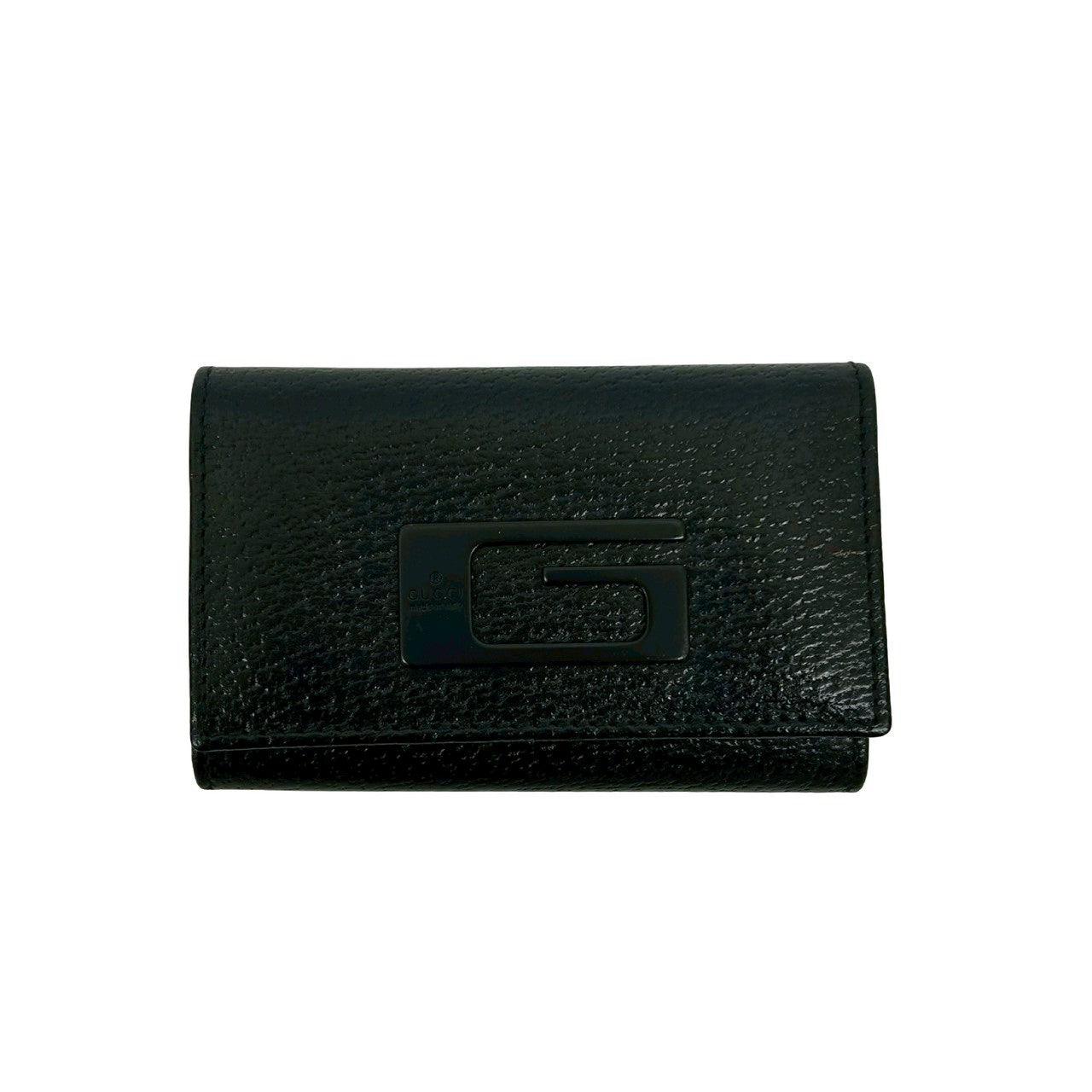 Gucci G Logo Leather Key Case