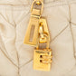 Prada Cream Quilted Puff Nylon Handbag