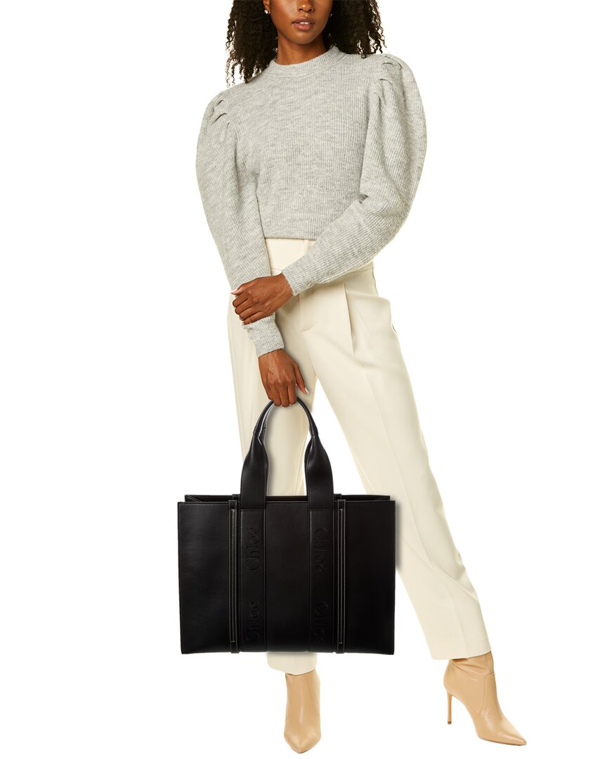 CHL - CC o? Woody Large Leather Tote